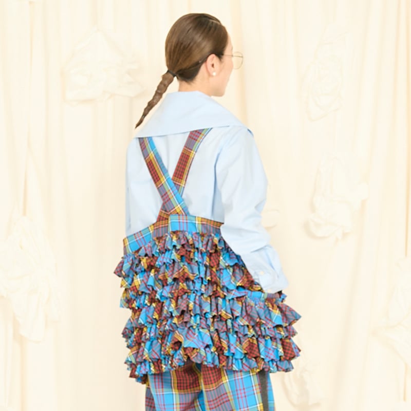 トーマスマグパイ タータンチェック ポケットベスト (2254106