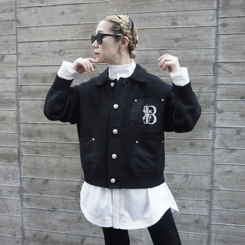 トーマスマグパイ 襟付きニットジャケット(2254762)【受付終了:11月お