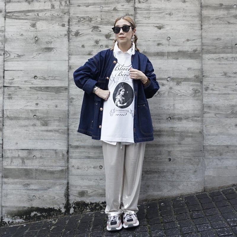 ⭐️未使用⭐️トーマスマグパイ　パンツ38サイズ Thomas magpie チノパンツ /ネイビー 36.38size［2253303］ - M53