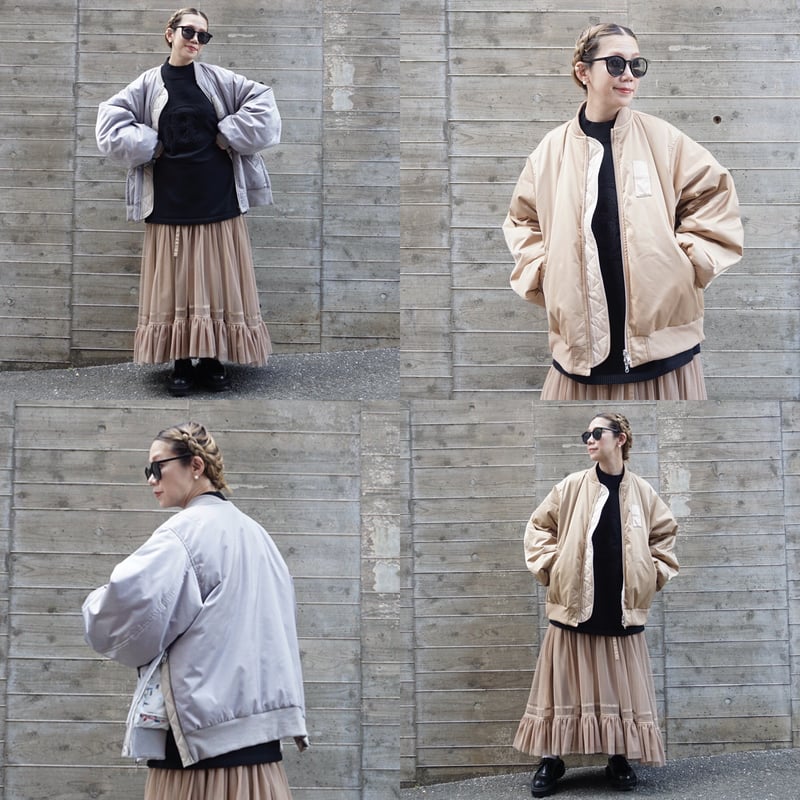 トーマスマグパイ Nishitetsu ×「君の好きな花」コラボ MA-1