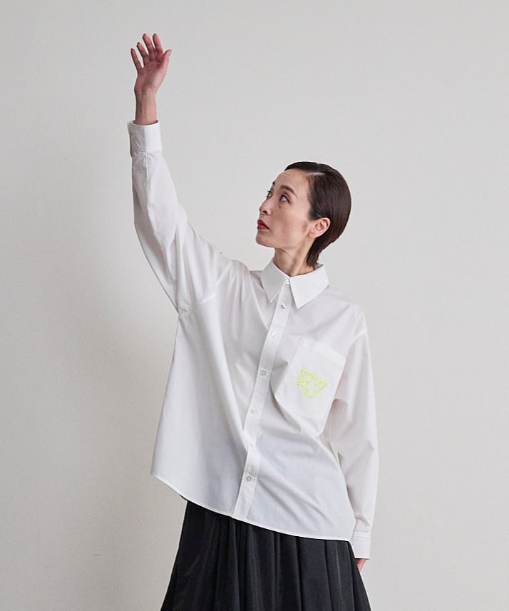 専用です‼️今季秋冬物トーマスマグパイのビックカラーシャツホワイト トーマスマグパイ ホワイトカラーシャツ(2263104)【先行予約：10月お