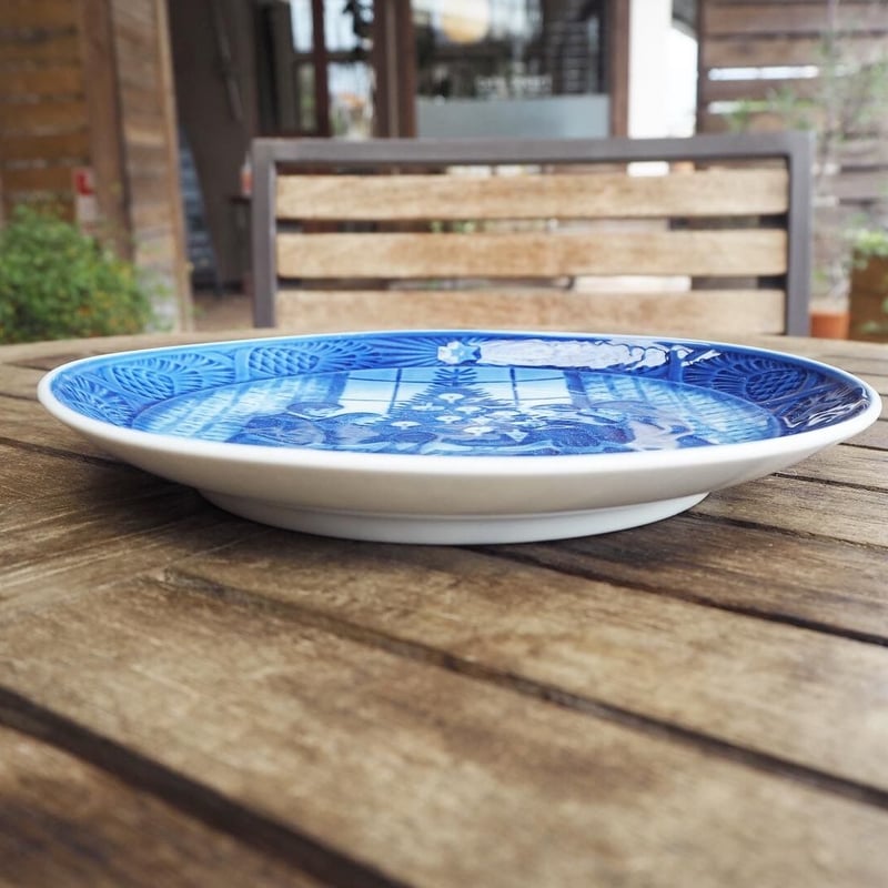 1511F-62 ロイヤルコペンハーゲン イヤープレート 「Merry Chistmas (1