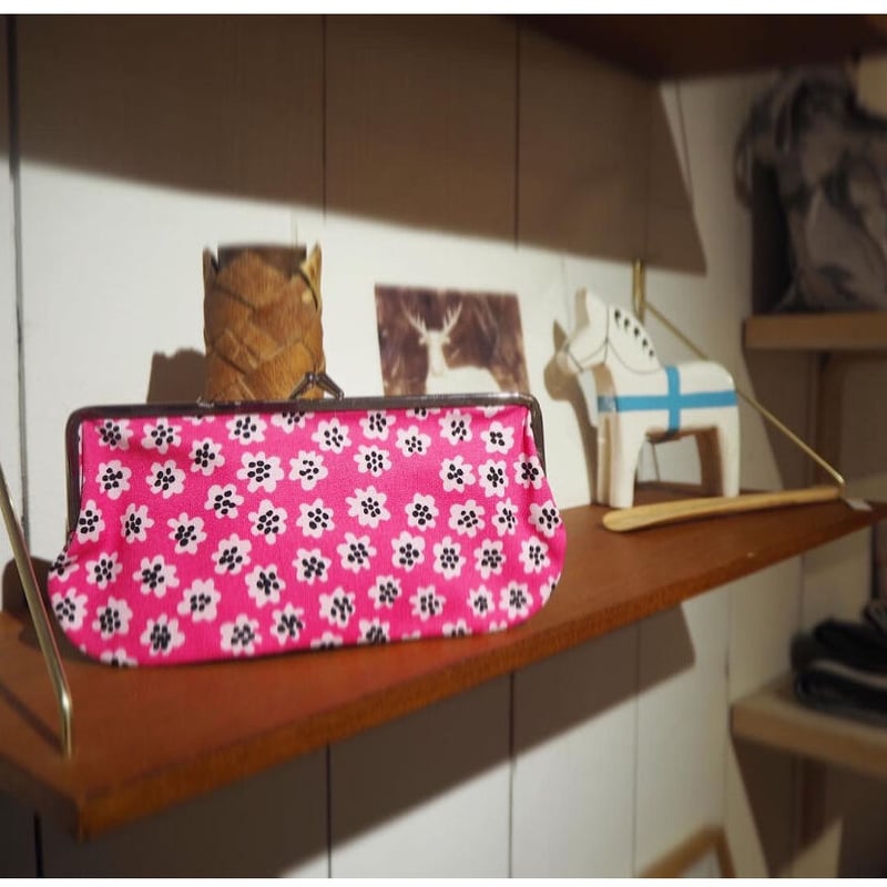 52199-6-47972 (74) marimekko Puketti がま口ポーチ | 52199-6-47972 (74) marimekko Puketti がま口ポーチ |