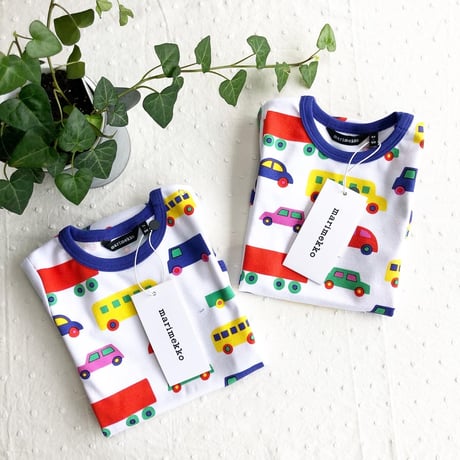 (10) marimekko Pikku Bo Boo ロンパース