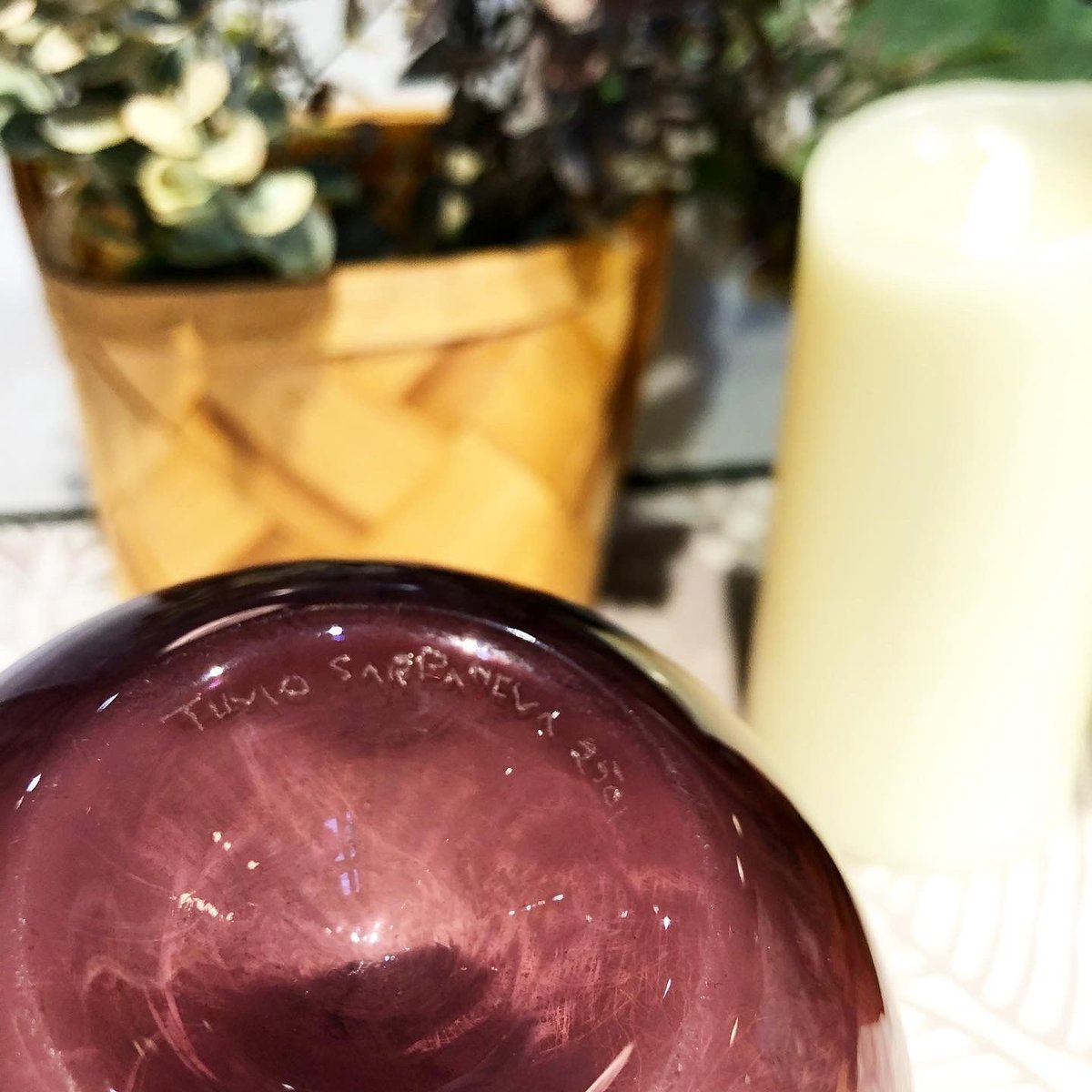 17-11 ヴィンテージiittala バードボトル（サイン入り） | Kirkas