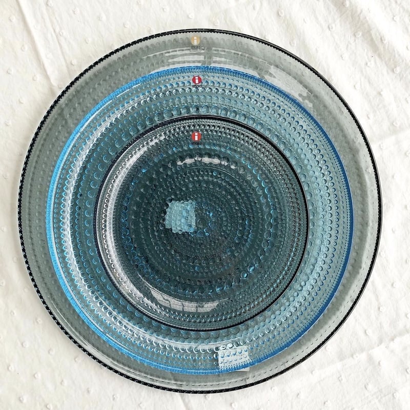 KAS04 iittala Kastehelmi プレート 30cm | Kirkas ―北欧