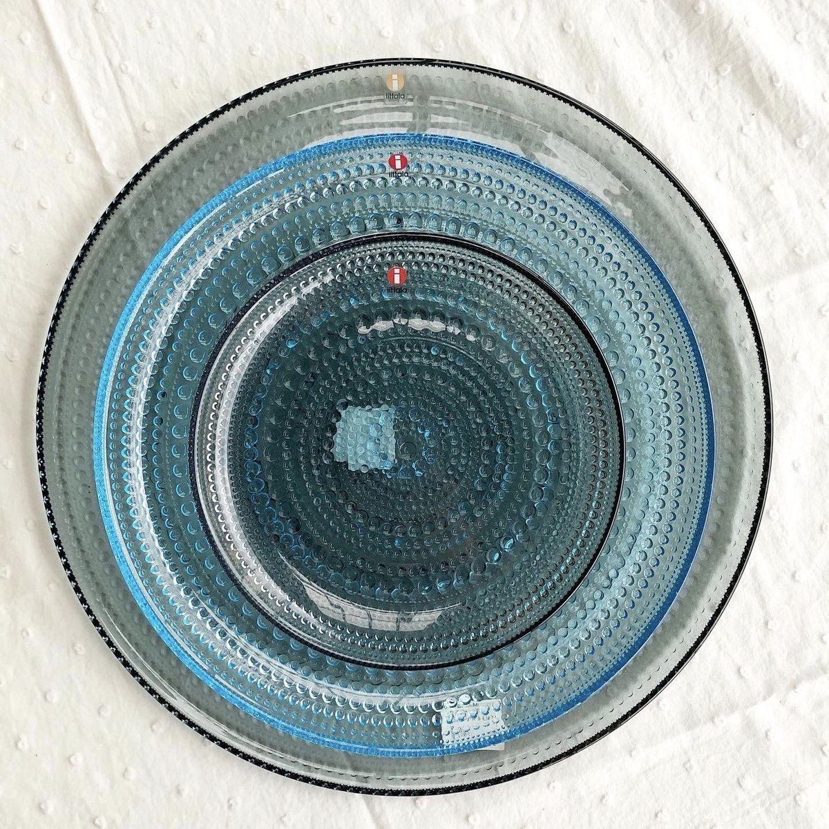 KAS04 iittala Kastehelmi プレート 30cm | Kirkas ―北欧