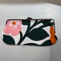 52259-4-73880 (47) marimekko Pieni Green Green がま口ポーチ