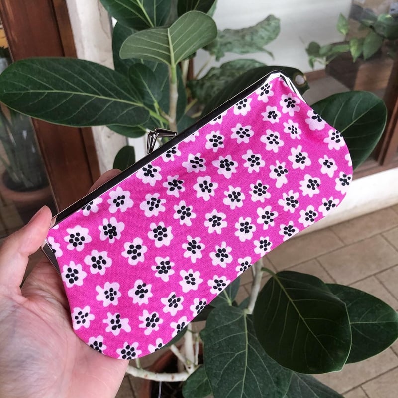 52199-6-47972 (74) marimekko Puketti がま口ポーチ | 