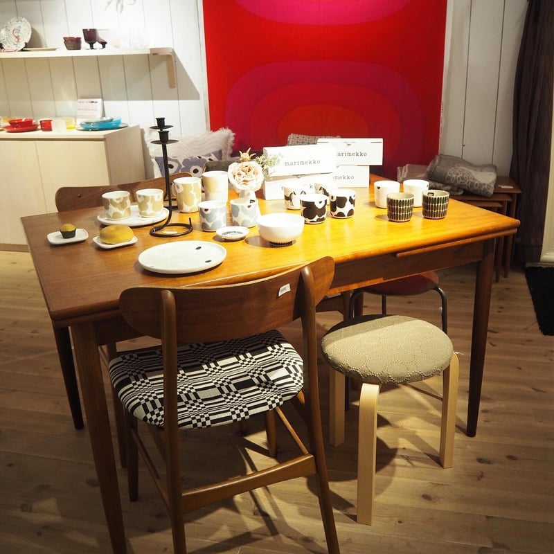 talo102 北欧家具talo ヴィンテージダイニングテーブル | Kirkas ―北欧