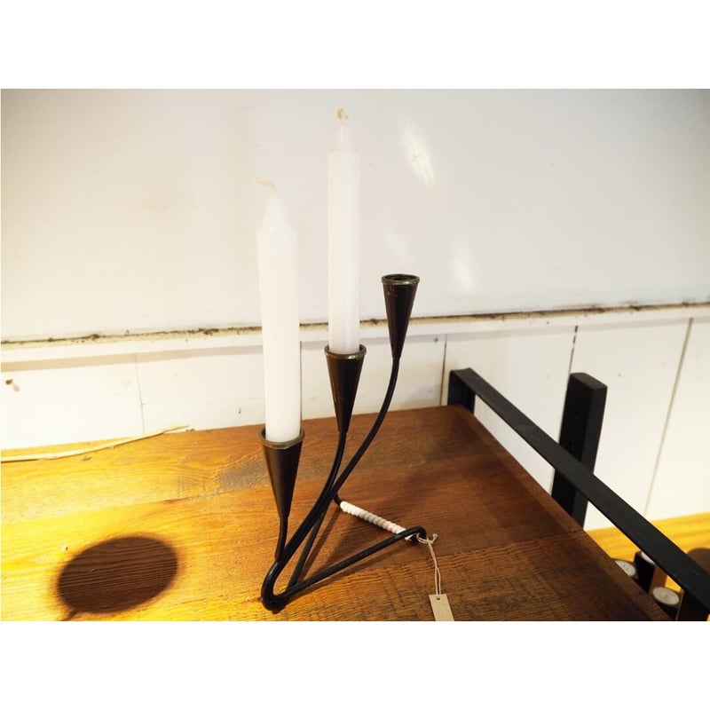 1511F-74 ヴィンテージ 真鍮キャンドルホルダー | Kirkas ―北欧