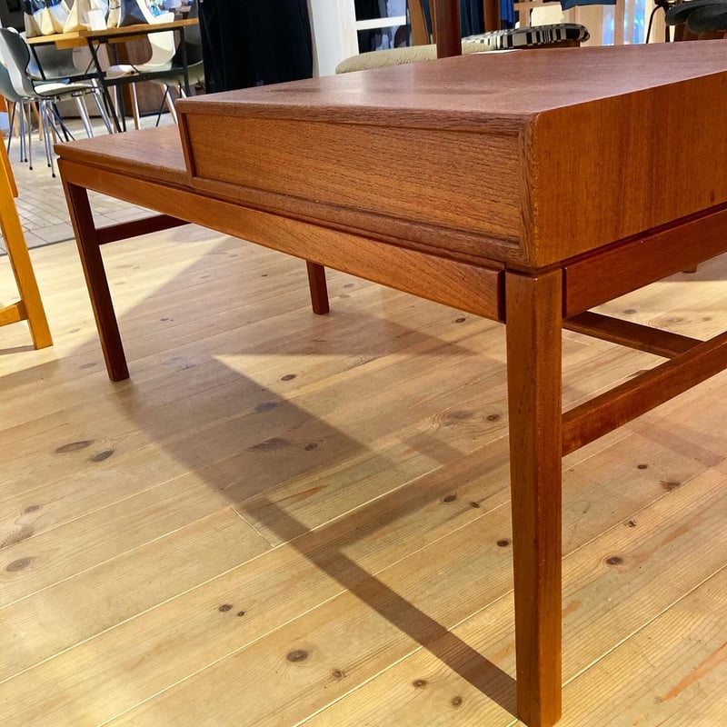 2002dk-s147 北欧家具talo ヴィンテージ デンマーク製テレフォンベンチ