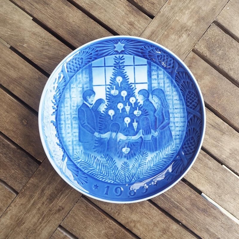 1511F-62 ロイヤルコペンハーゲン イヤープレート 「Merry