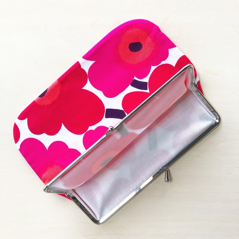 【未使用】マリメッコ　がま口　ポーチ マリメッコ marimekko 【marimekko / マリメッコ】CARRY OVER