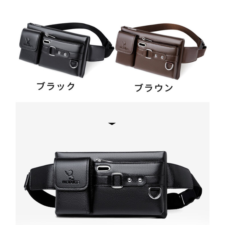 ボディバッグ ショルダーバッグ メンズ 3WAY 斜めがけ ワンショルダー