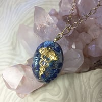 ペンダントトップ　カドゥケウスの杖〈Caduceus〉★エジプトシリーズ