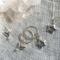 ピアス　小さい星&小さなハート〈Star mini & Little haert〉★惑星シリーズ