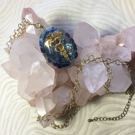 ペンダントトップ　カドゥケウスの杖〈Caduceus〉★エジプトシリーズ