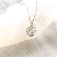 ペンダントトップ　透明なハート〈Transparent Heart〉★ヒーリングシリーズ