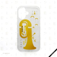 【受注生産】クリアiPhoneケース［チューバの掃除］