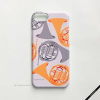【受注生産】側面印刷iPhoneハードケース［ホルン］