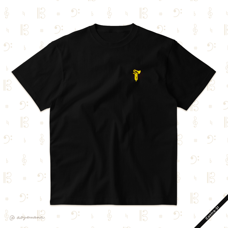 受注生産】刺しゅうTシャツ［チンバッソ］ | Contra-Store