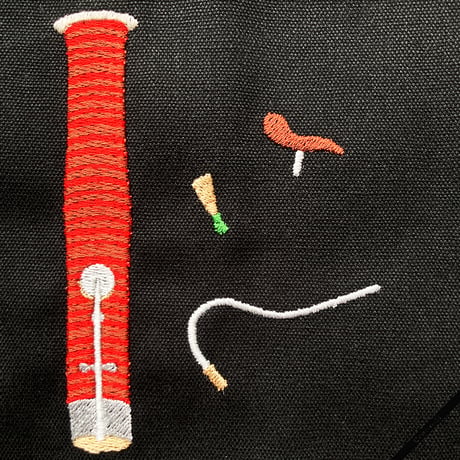 刺繍トートバッグ［ファゴット］