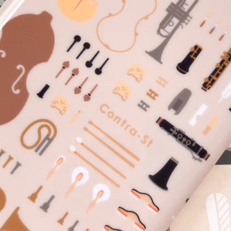 【受注生産】カバー型Androidケース［楽器のパーツ］