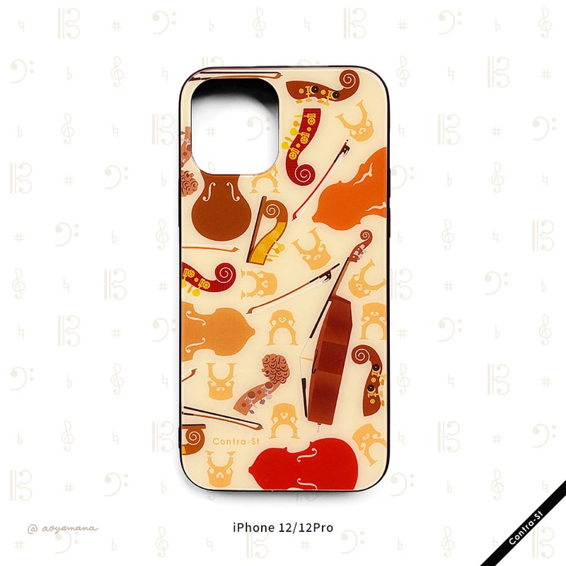 受注生産】強化ガラスiPhoneケース［コントラバス］ | Contra-Store