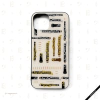 【受注生産】強化ガラスiPhoneケース［オーボエ］
