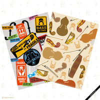 オーケストラ クリアファイル クリアファイル［オーケストラ］白黒セット | Contra-Store