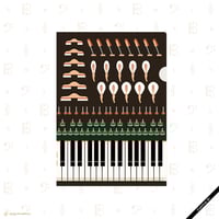 オーケストラ クリアファイル クリアファイル［オーケストラ］白黒セット | Contra-Store