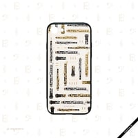 強化ガラスiPhoneケース［オーボエ］