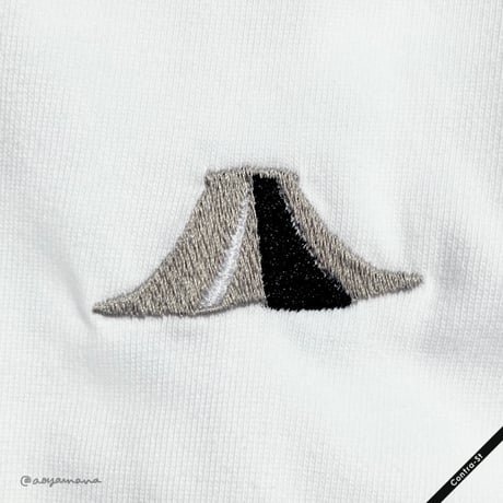 【受注生産】刺しゅうTシャツ［ホルンのベル］