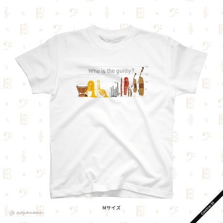 【受注生産】Tシャツ［Who is the guilty?］