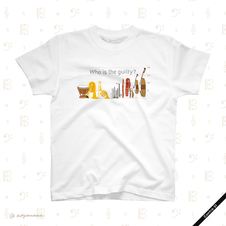 【受注生産】Tシャツ［Who is the guilty?］