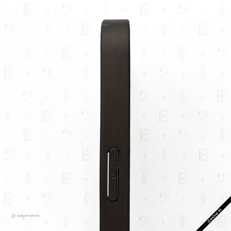 【受注生産】強化ガラスiPhoneケース［バスクラリネット］