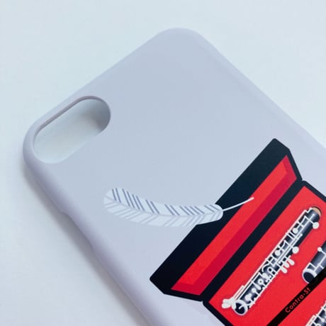 【受注生産】カバー型iPhoneケース［オーボエ］