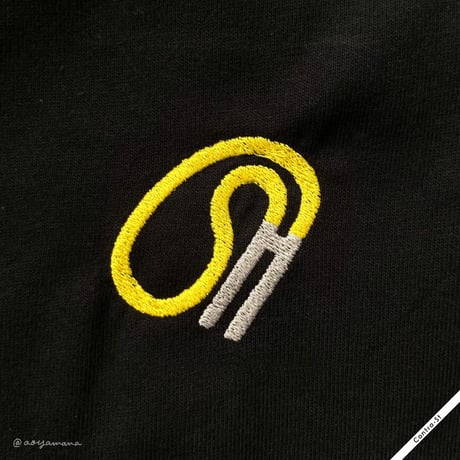 【受注生産】刺しゅうTシャツ［ホルンの3番管］