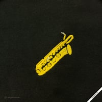 【受注生産】刺しゅうTシャツ［バリトンサックス］