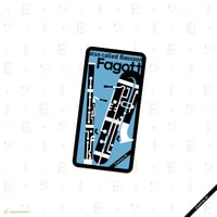ステッカー［ファゴット］