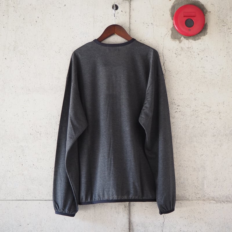 FLISTFIA〈フリストフィア〉POCKET ZIP CARDIGAN CHARCOAL G