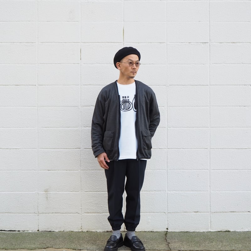 FLISTFIA〈フリストフィア〉POCKET ZIP CARDIGAN CHARCOAL G FLISTFIA〈フリストフィア〉POCKET ZIP CARDIGAN CHARCOAL G