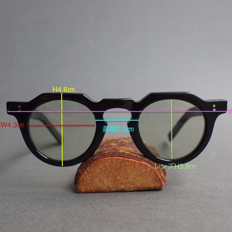 POTATO MEGANE〈ポテトメガネ〉Decadence BLACK - Light Gr POTATO MEGANE〈ポテトメガネ〉Decadence BLACK - Light Gr