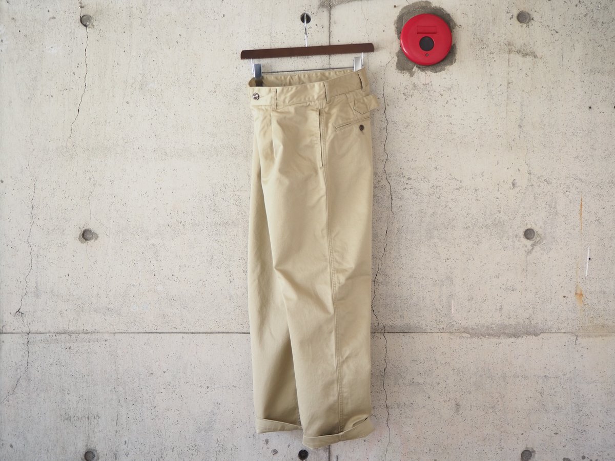 unisex】Ordinary fits〈オーディナリーフィッツ〉TUCK WIDE PAN unisex】Ordinary fits〈オーディナリーフィッツ〉TUCK WIDE PAN