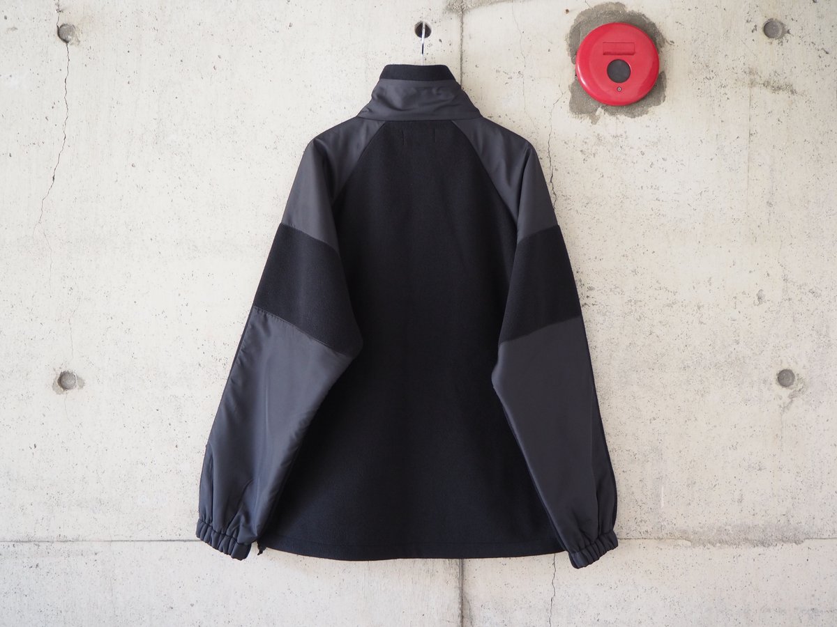 FLISTFIA〈フリストフィア〉MILITARY FLEECE JACKET BLACK |