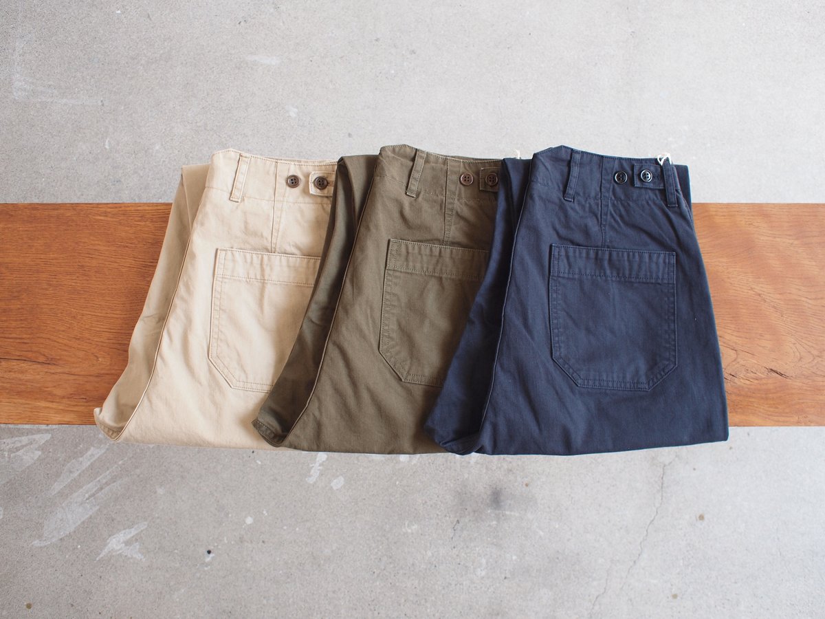 unisex】Ordinary fits〈オーディナリーフィッツ〉WORK TUCK TRO