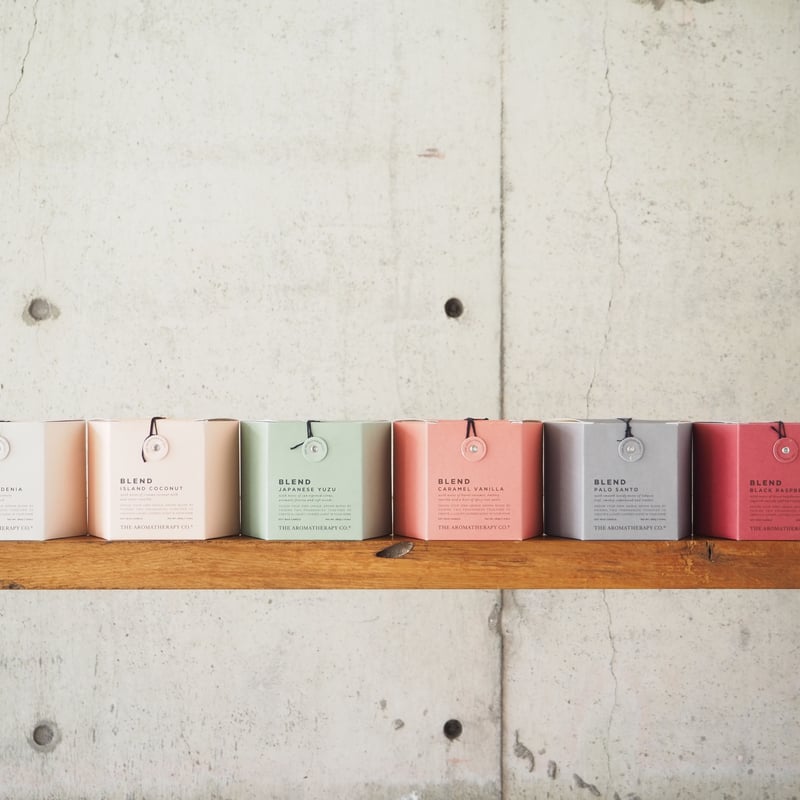 アロマセラピーカンパニー ナチュラル キャンドル 2個セット THE AROMATHERAPY CO.〈アロマセラピーカンパニー〉BLEND-SOY WAX