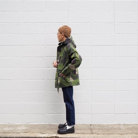 【unisex】MILITARY〈ミリタリー〉SWEDISH UF90 ECWCS PARKA CAMOUFLAGE