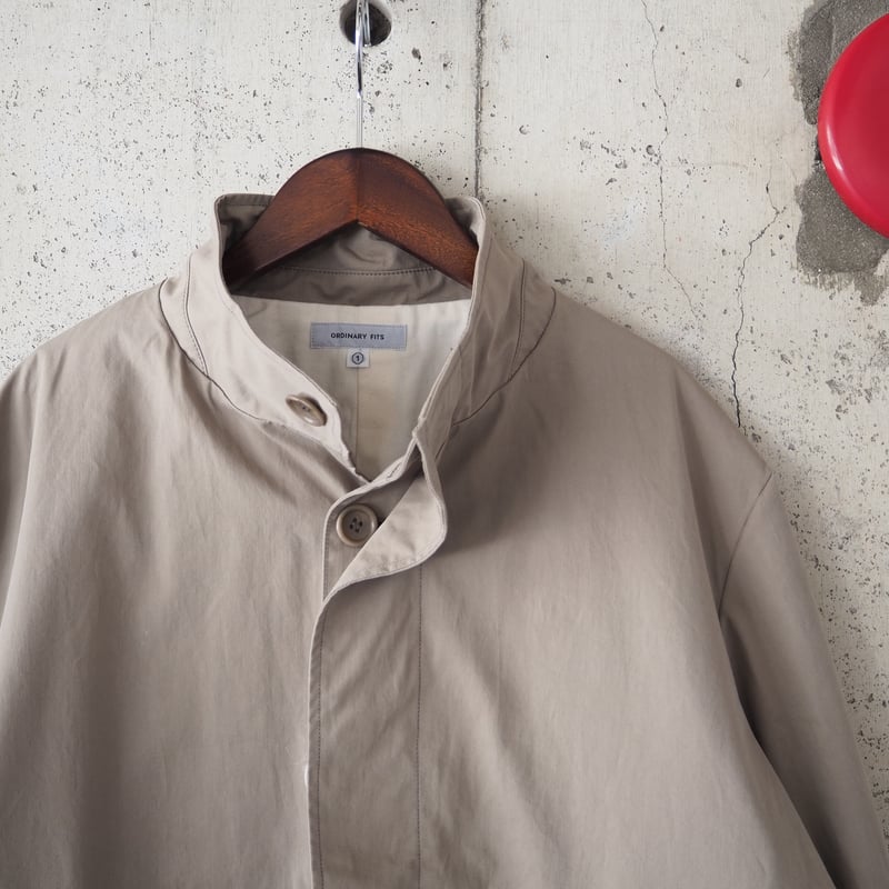 ORDINARY FITS チェスターコート GREIGEユニセックス ORDINARY FITS チェスターコート GREIGEユニセックス